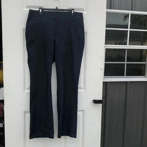 Ashley Stewart slacks dark‎ blue heathered look plus size 18